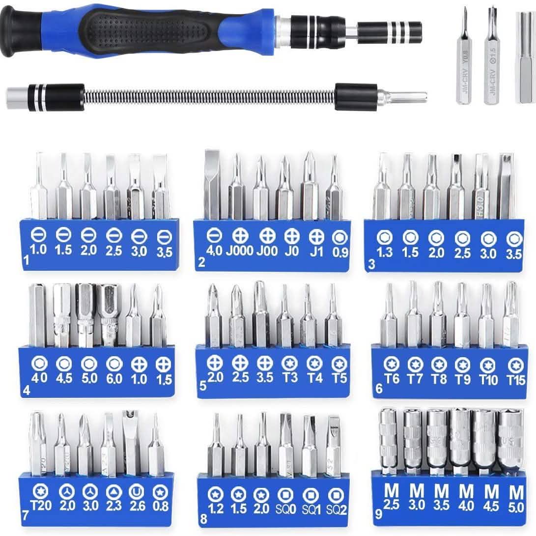 59-in-1 Precision Screwdriver Bits Set