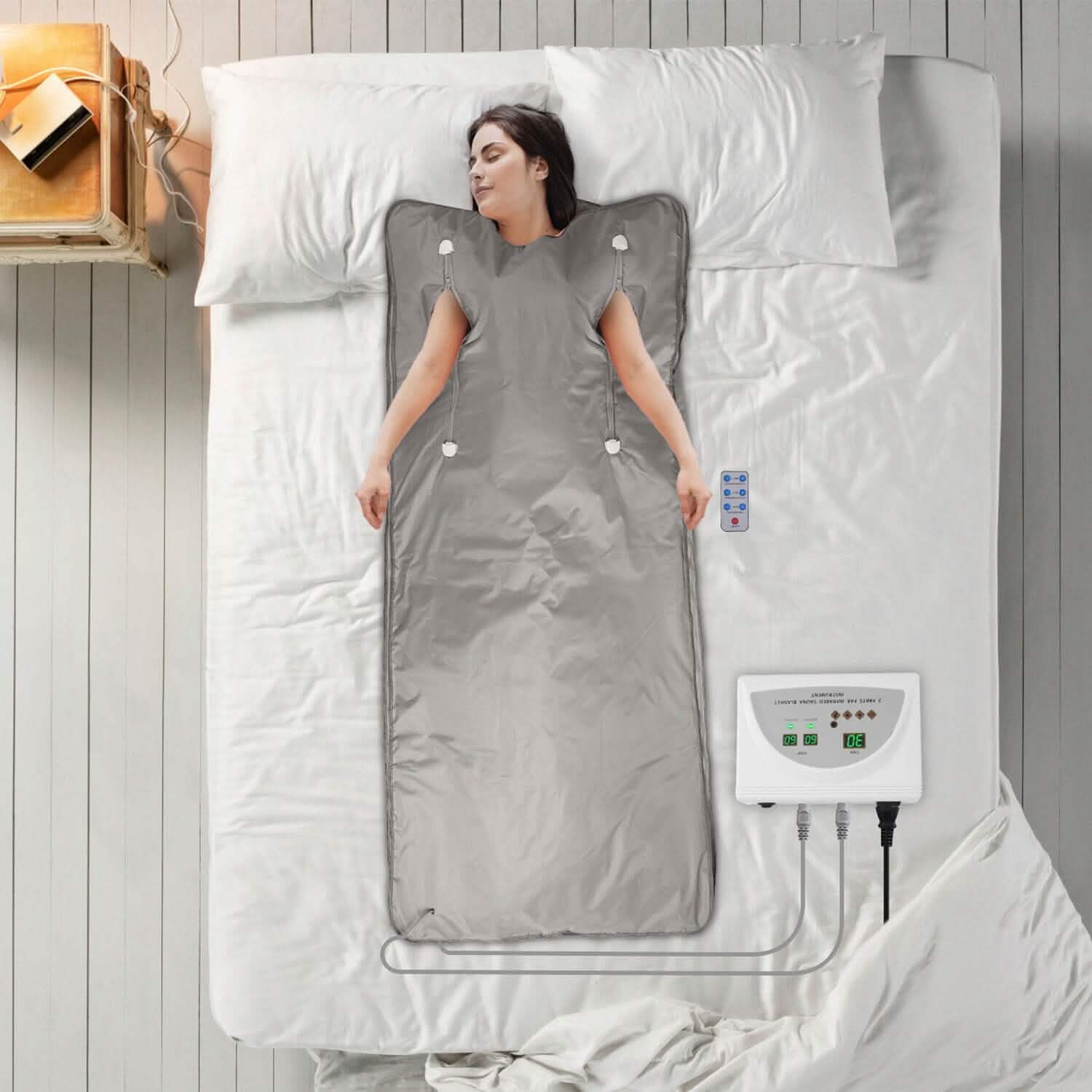 Couverture de sauna infrarouge 1,8 x 0,8 m