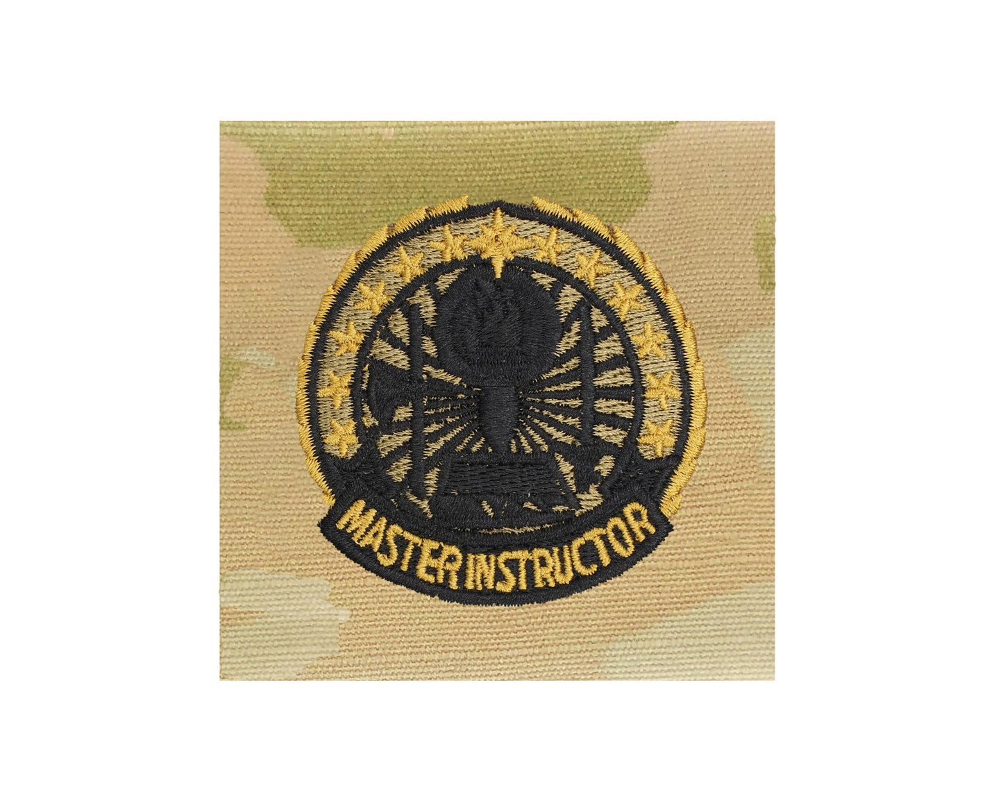 U.S. Army Instructor (Master) Badge  OCP Sew-on Badge