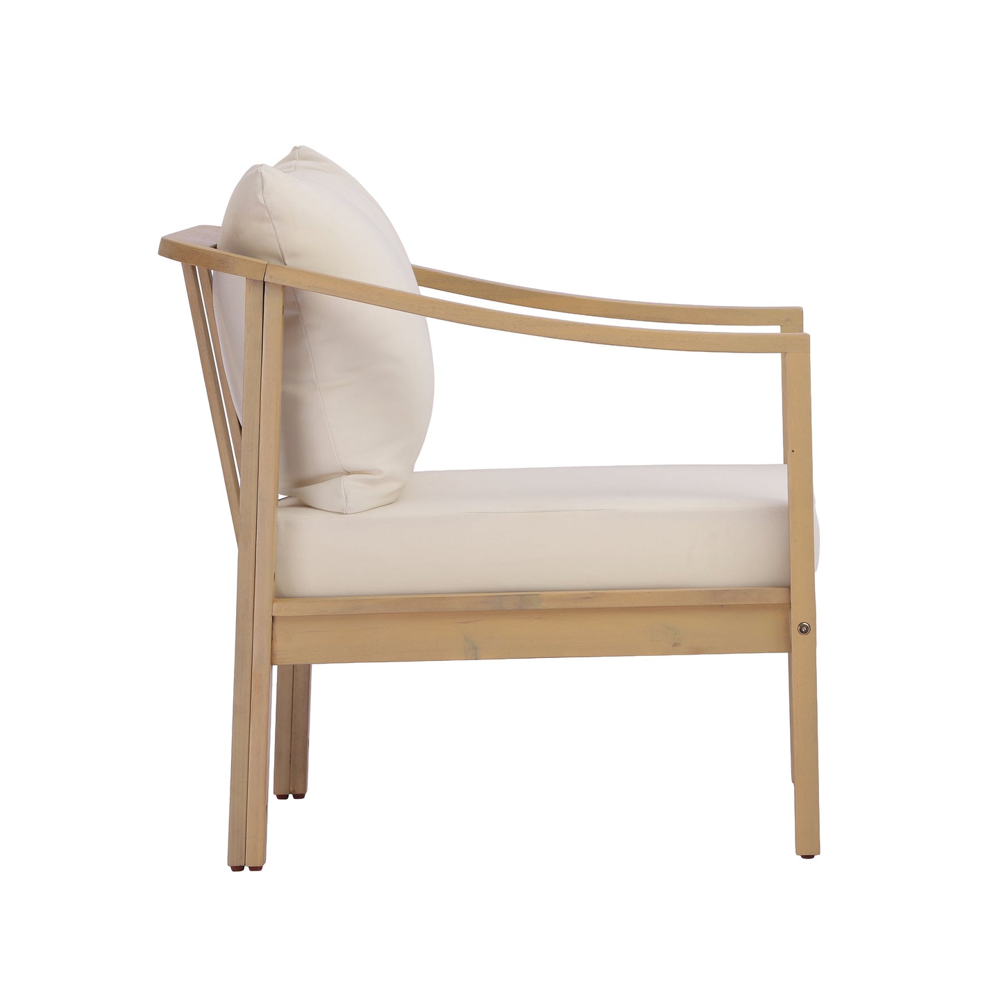 Acacia Wood Patio Furniture Club Chair