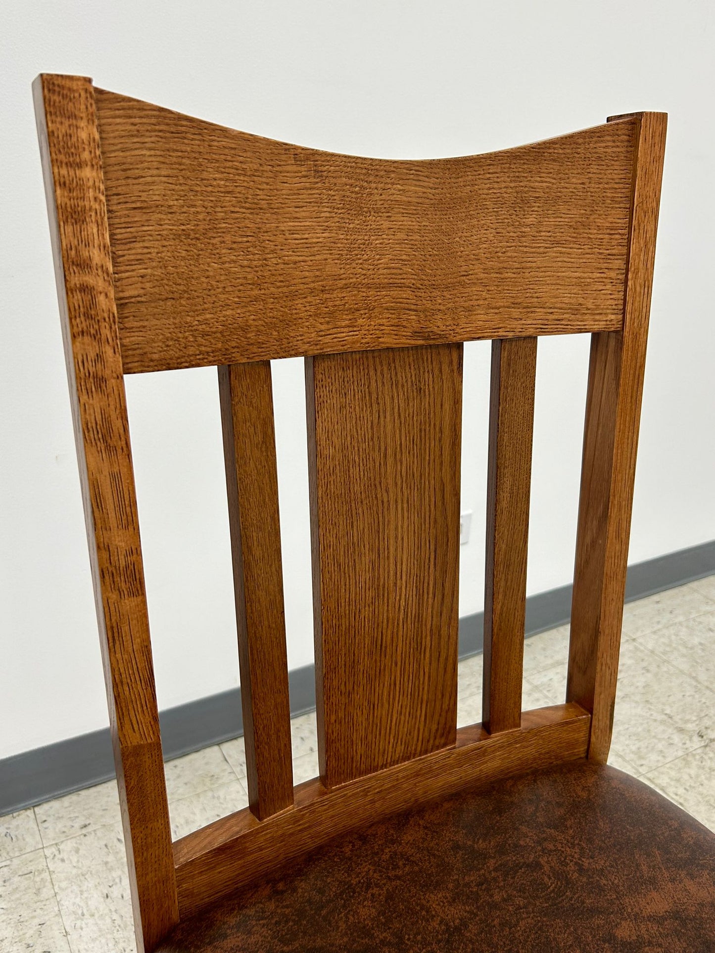 Mission Quarter Sawn Oak Square Dining Table Set - 42"