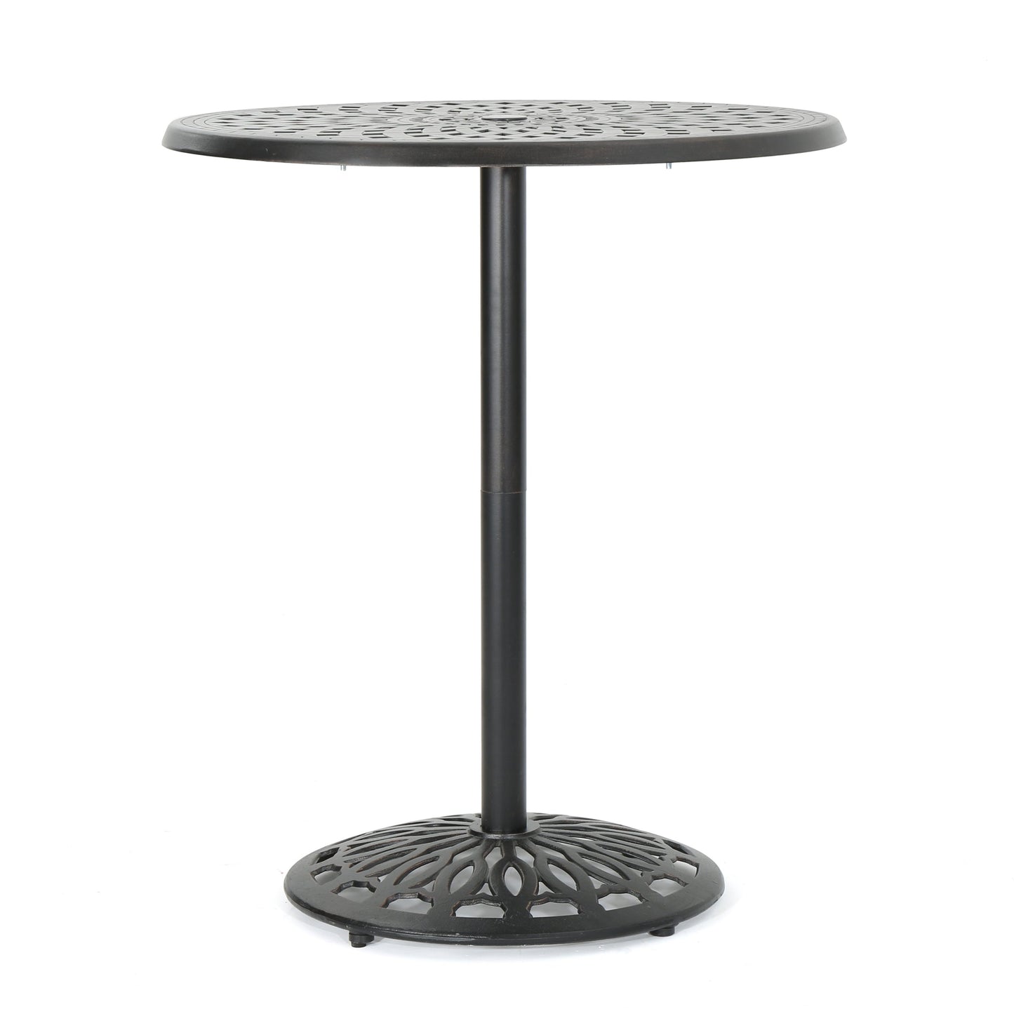 Cast Aluminium 35'' Round Bar Table