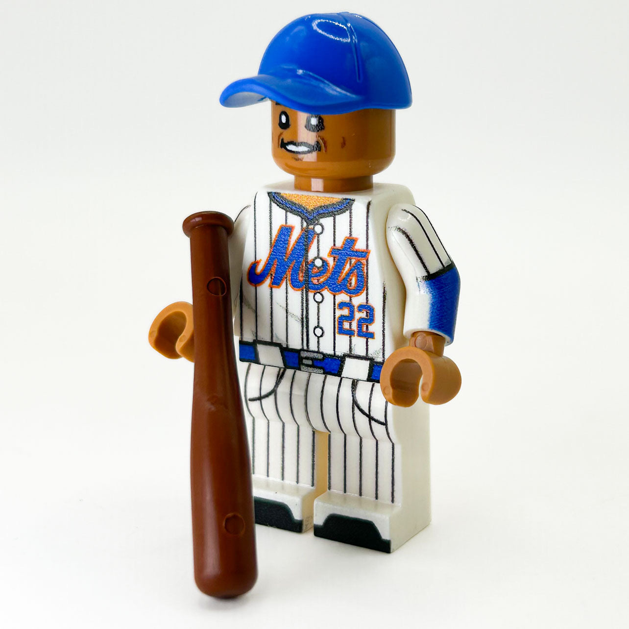 Figurine de joueur de baseball Soto NY #22 fabriquée avec des pièces LEGO - B3 Customs