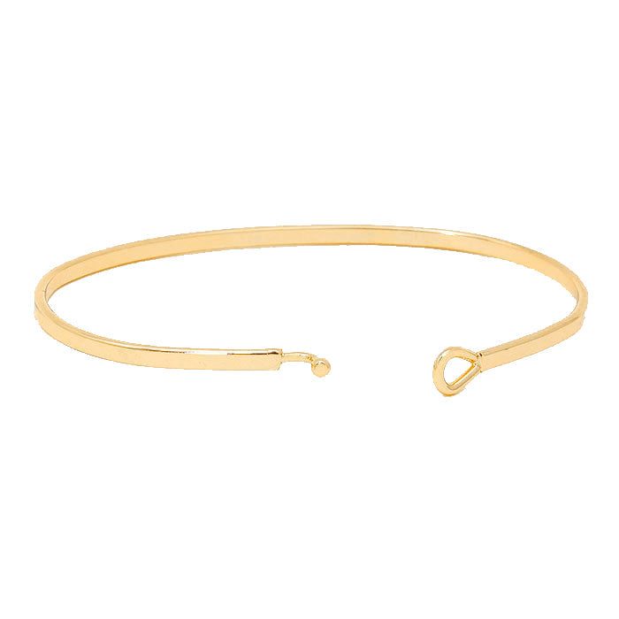 "Nothing like a Mother's Love" Metal Hook Bracelet Bangle