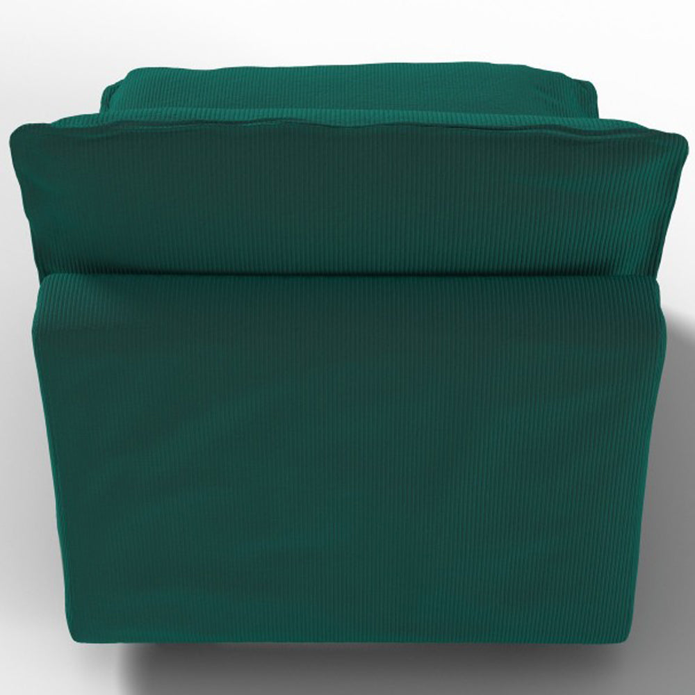 Ainfox Module Sofa Oversized Sectional Sofa Green For Living Room