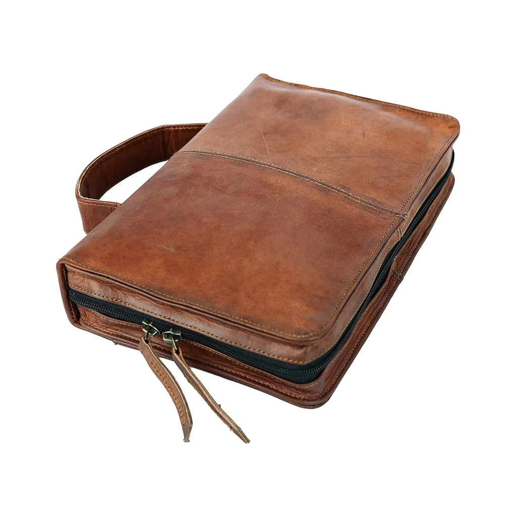 Couverture de livre en cuir