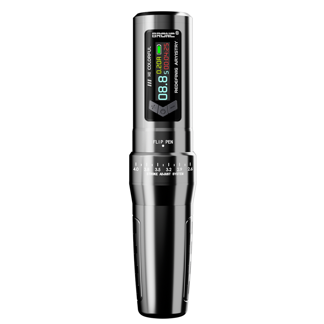 Stylo de tatouage sans fil réglable Bronc SIREN