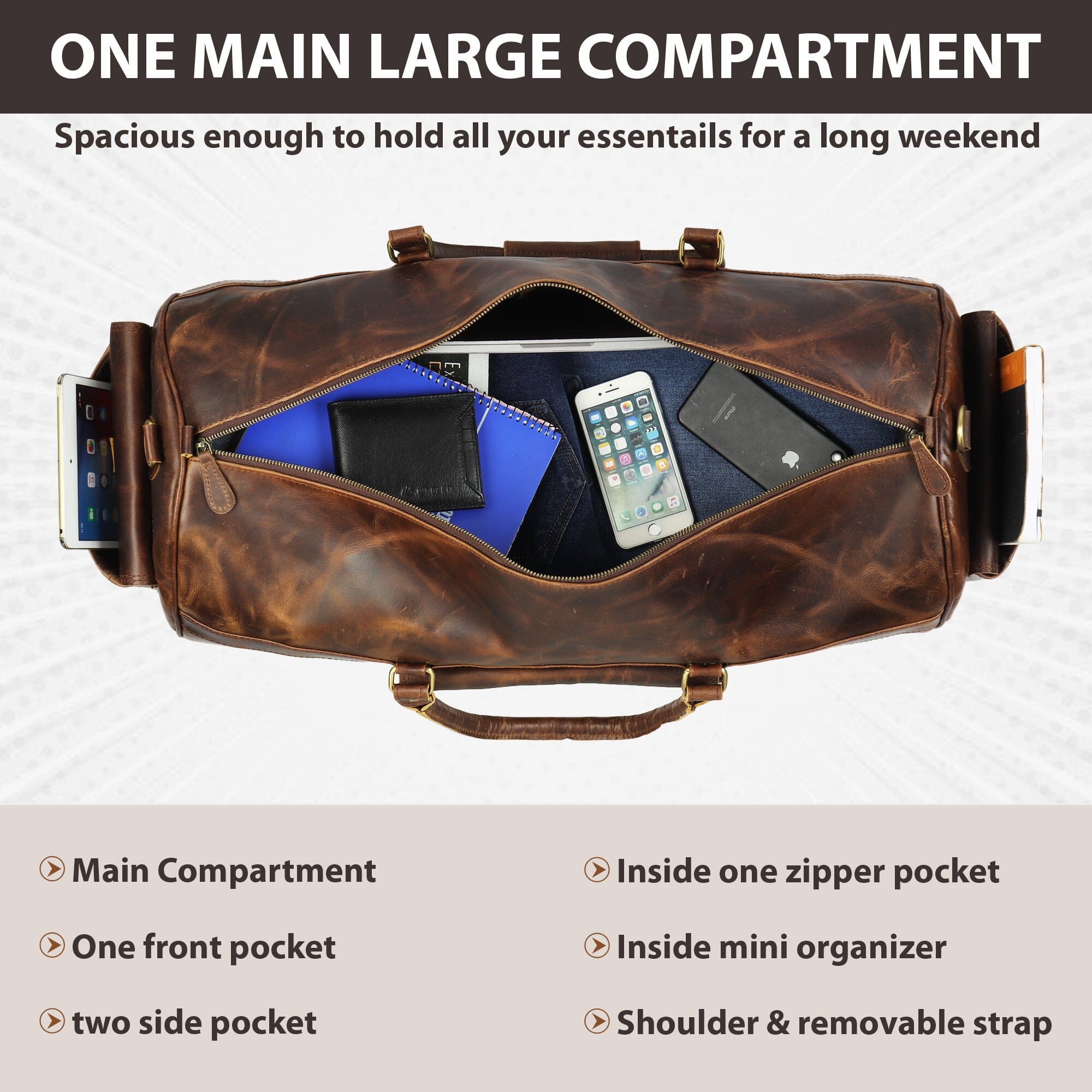 Safari Buffalo Traveller Duffle Bag