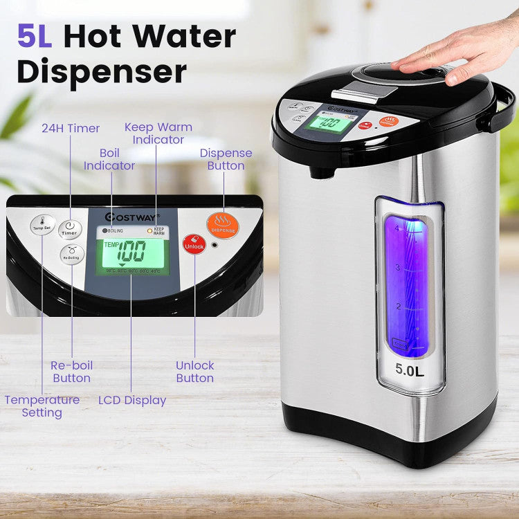 Electric LCD Water Boiler and Warmer