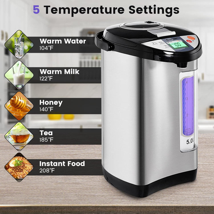 Electric LCD Water Boiler and Warmer