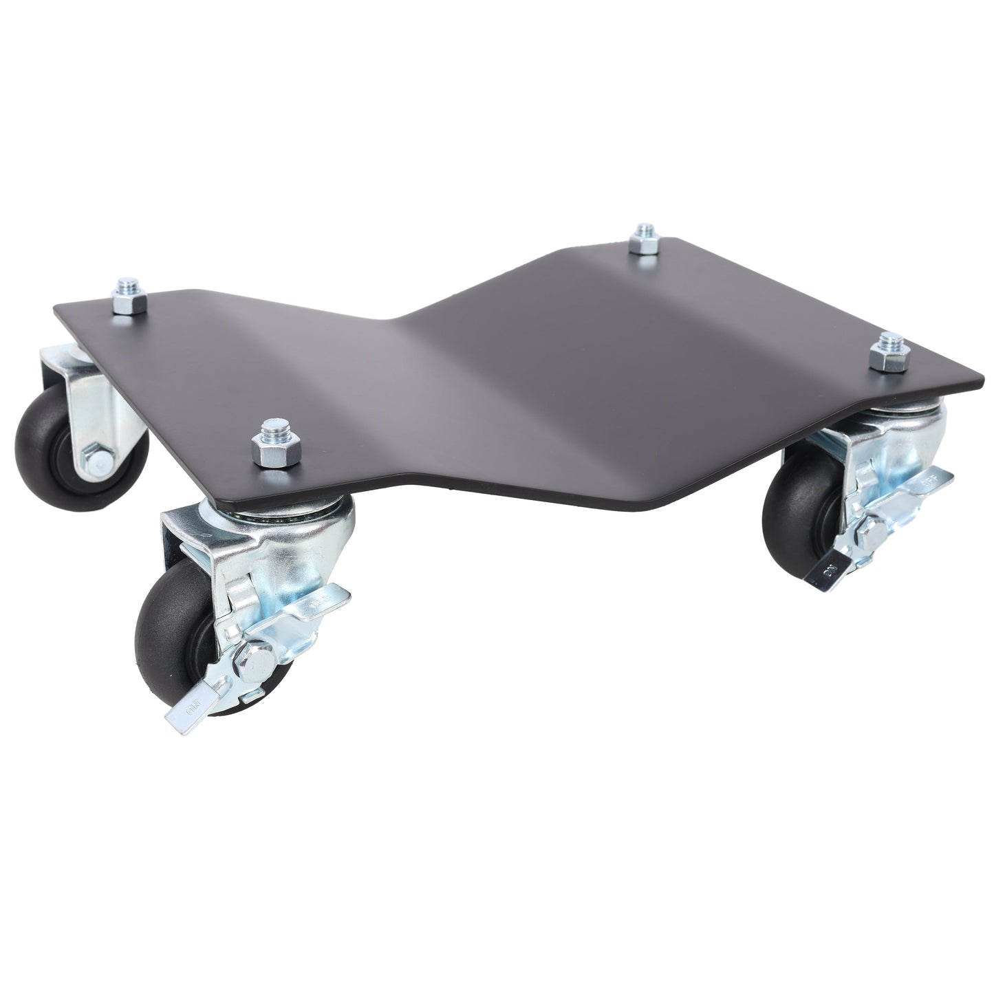 2-Pack 2500lbs Capacity Professional Steel Vehicle Dollies