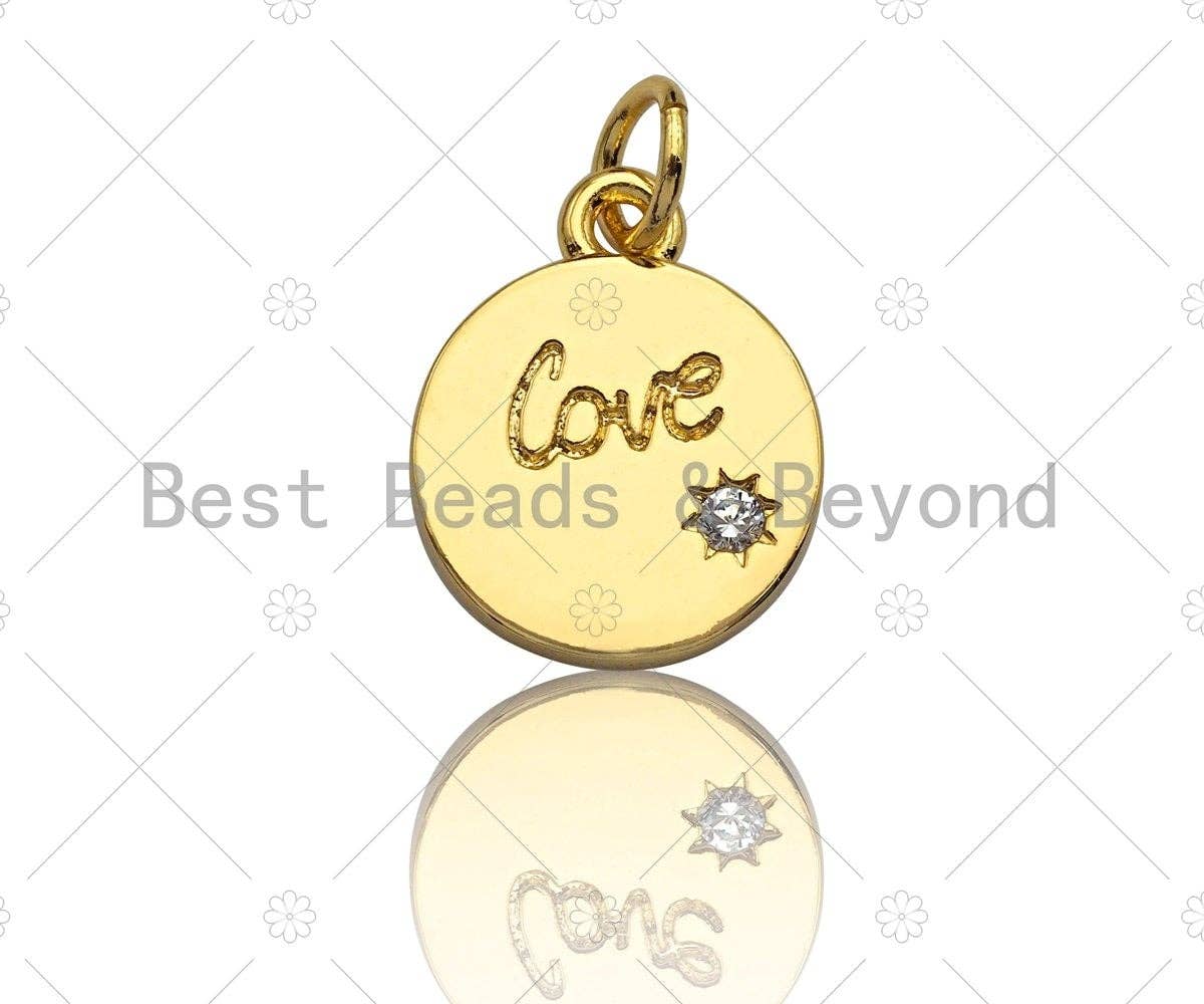 LOVE, Coin Charms, sku#LK119