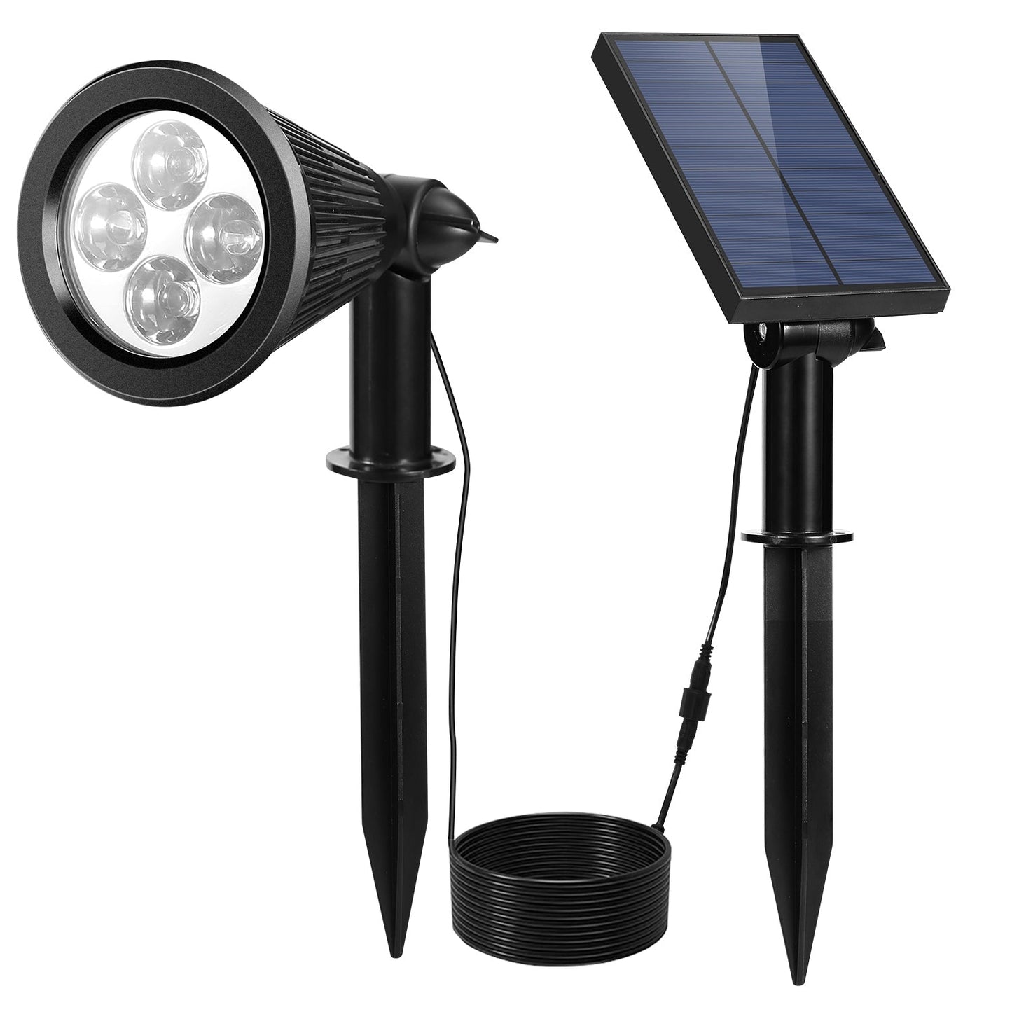 Solar Powered Spotlight for Outdoors for Gardens & Pathways
