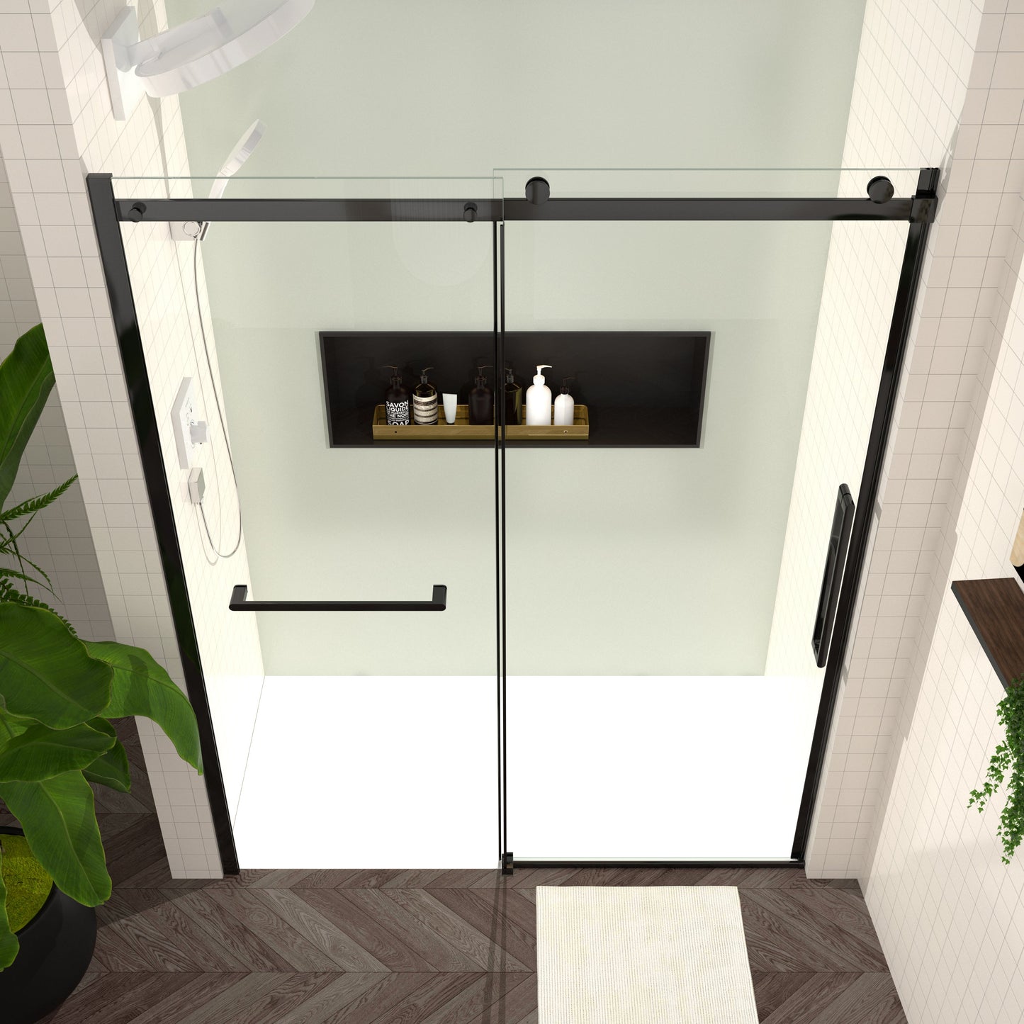 S-RM6076TB Sliding Shower Door