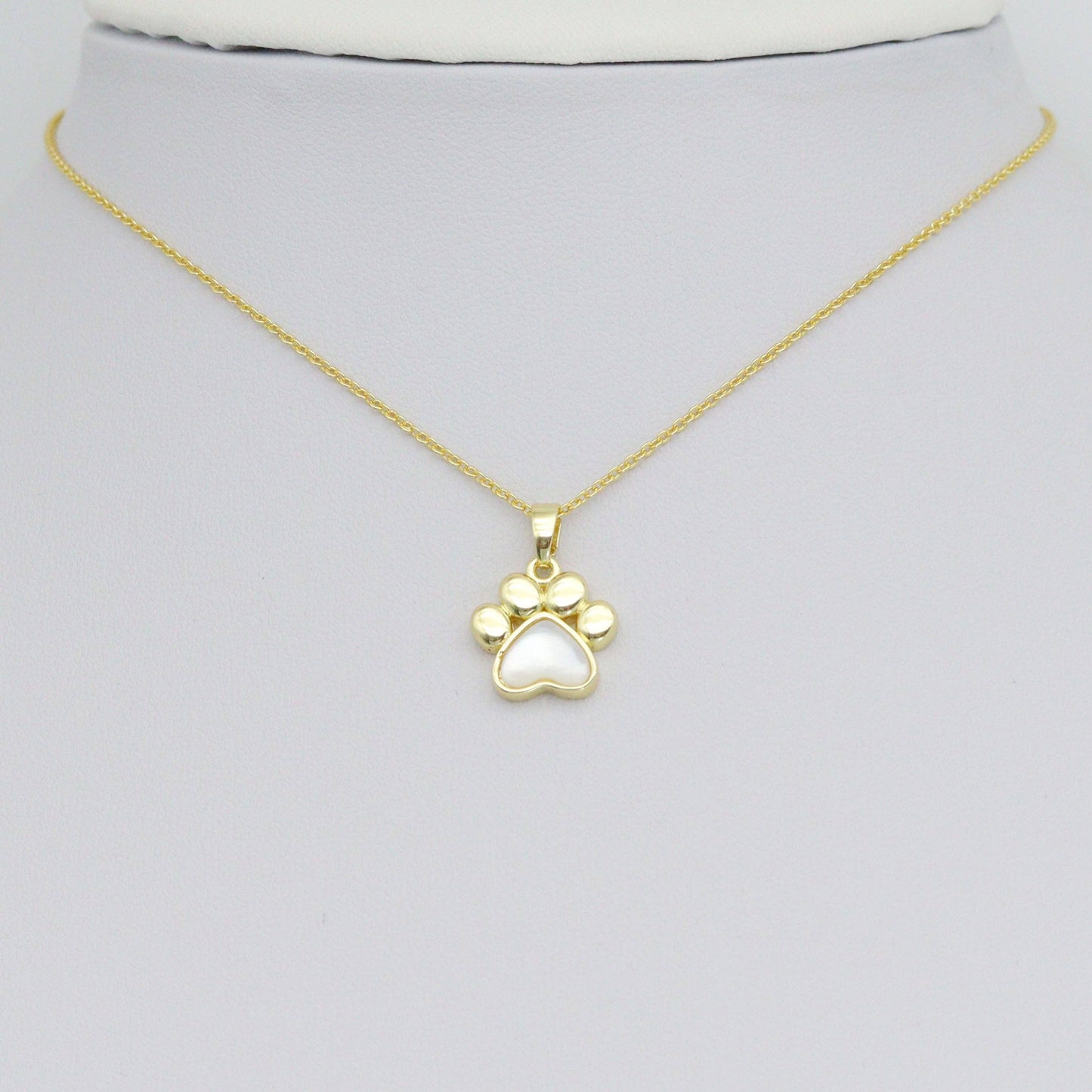 Mother of Pearl Paw claw Charm Pendant, Sku#LX793