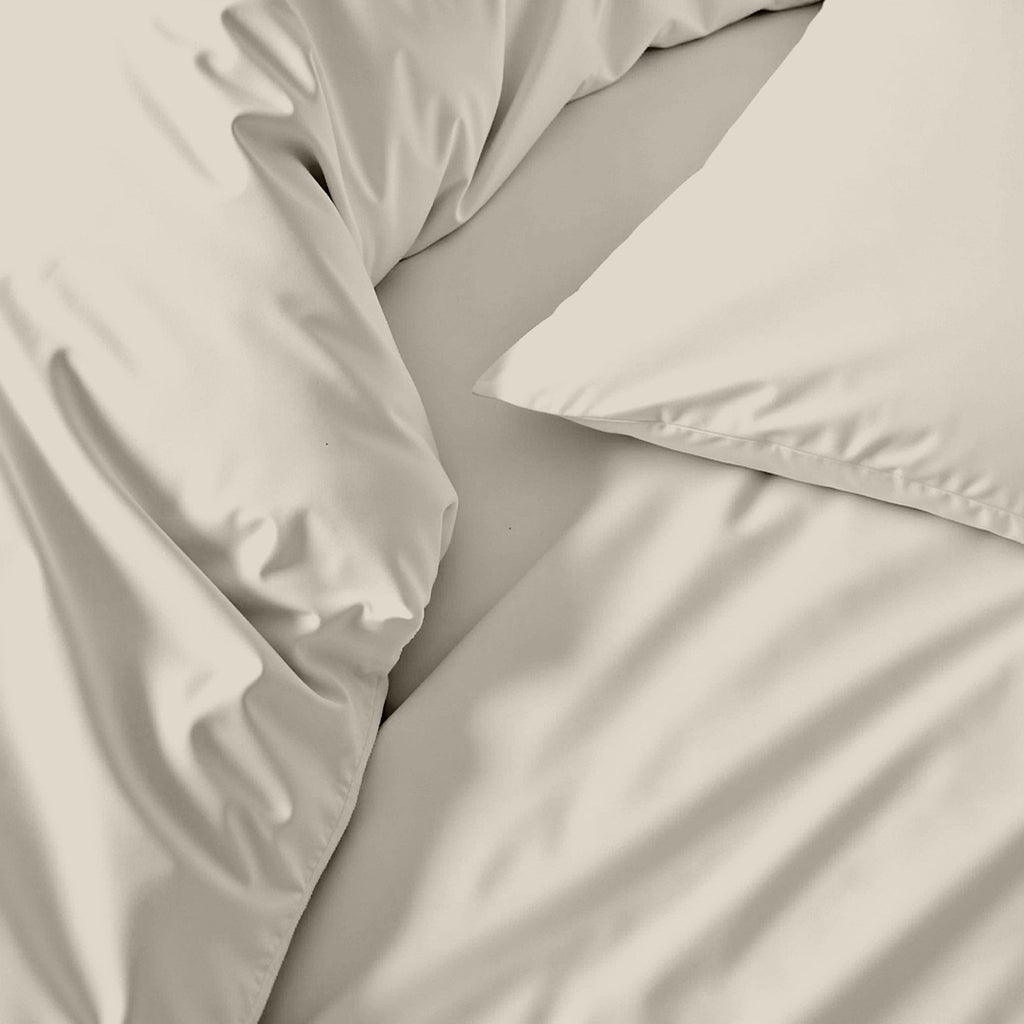 Housse de couette de luxe en satin de coton australien