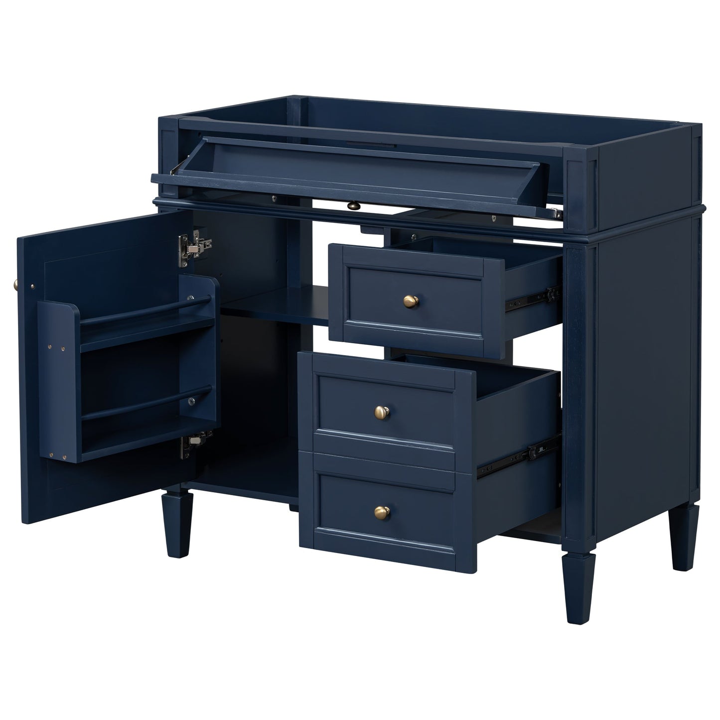 36'' Modern Bathroom Vanity without Top Sink