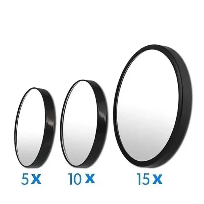 5X/10X/15X Magnifying Mirror with Suction Cups