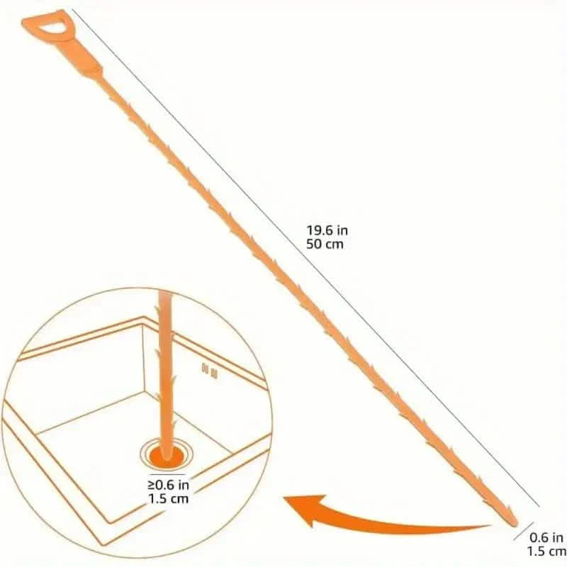 6-Pack: 19.6-inch Flexible Basic Drain Plug Remover