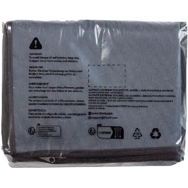 6-Pack: 40L Foldable Clothing Storage Bags with Front Clear Window