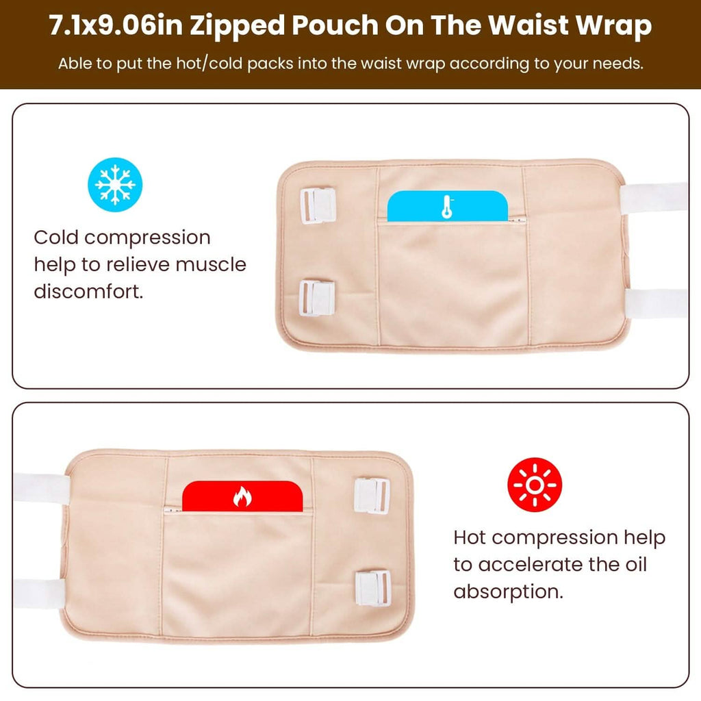 6-Pack: Castor Oil Wrap Set