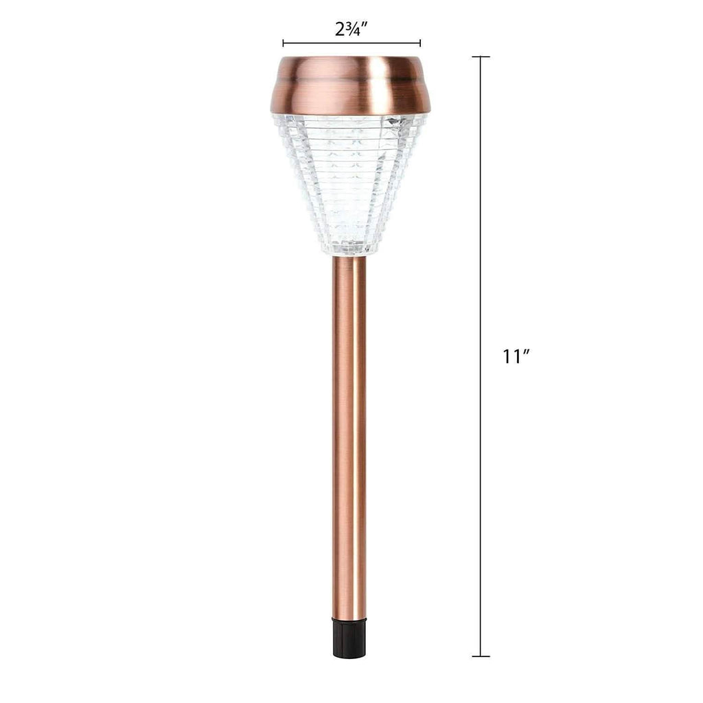6-Pack: EcoThink Outdoor Solar LED Pathway Light