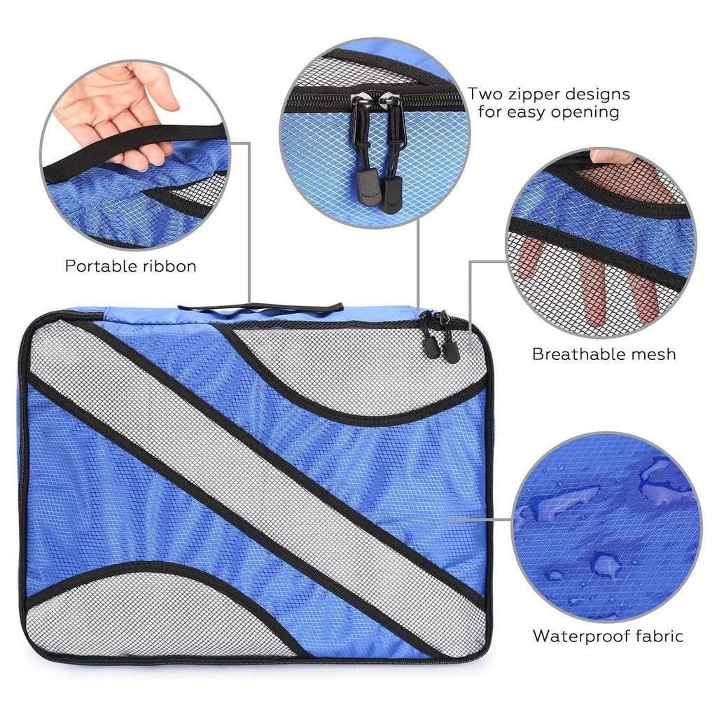 Lot de 6 : Housses de rangement à compression Fitnate