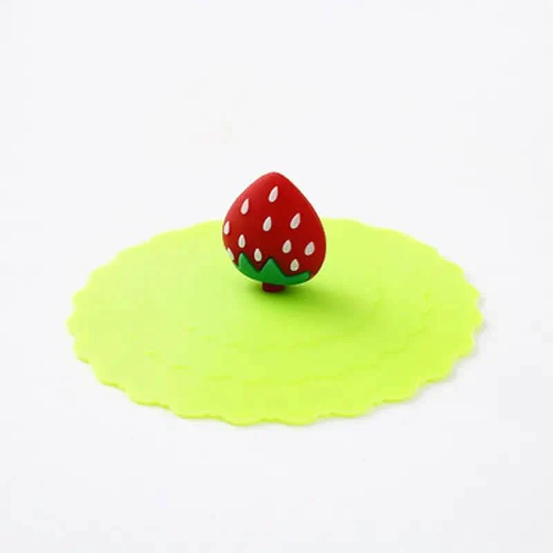 6-Pack: Leak-proof and Dustproof Silicone Cup Cover for Ceramic Tea Cups and Water Cups