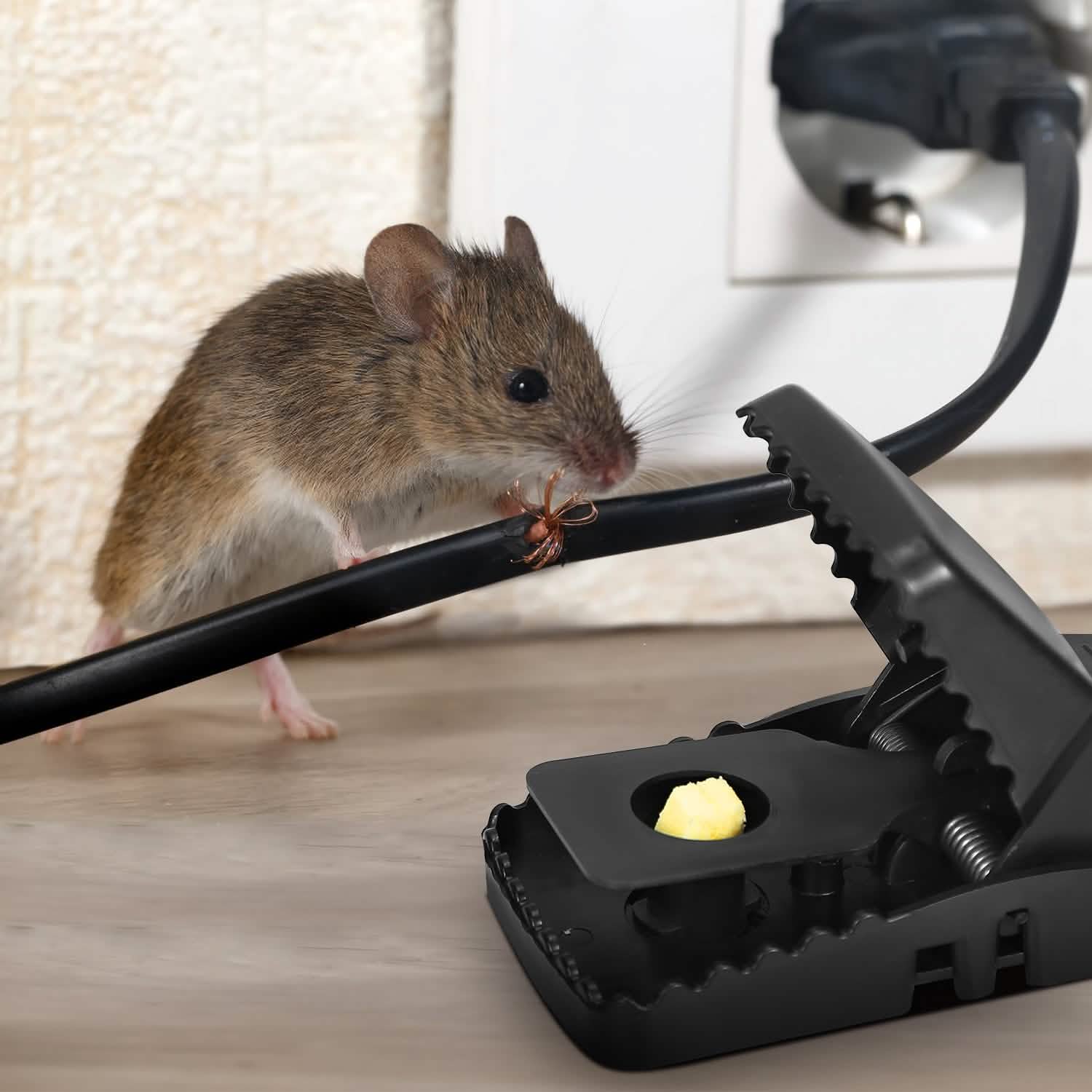 Paquet de 6 : Pièges à souris réutilisables