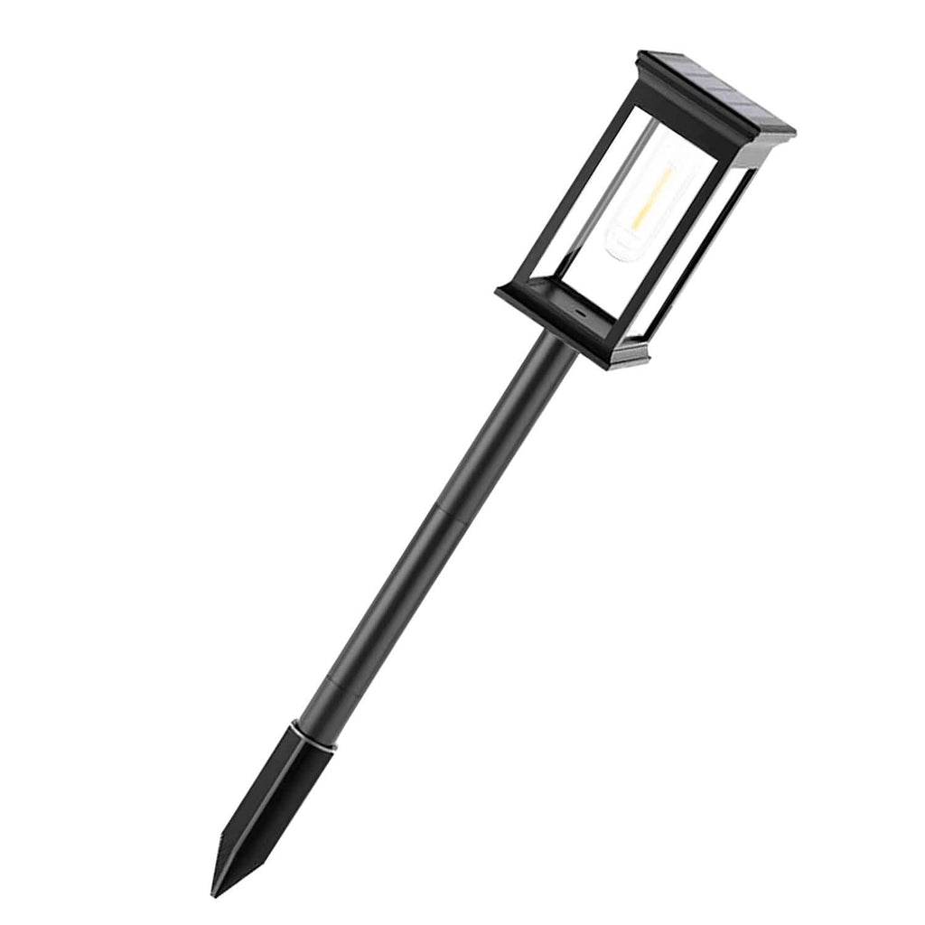 Lot de 6 : piquet solaire étanche IP65 avec allumage/extinction automatique