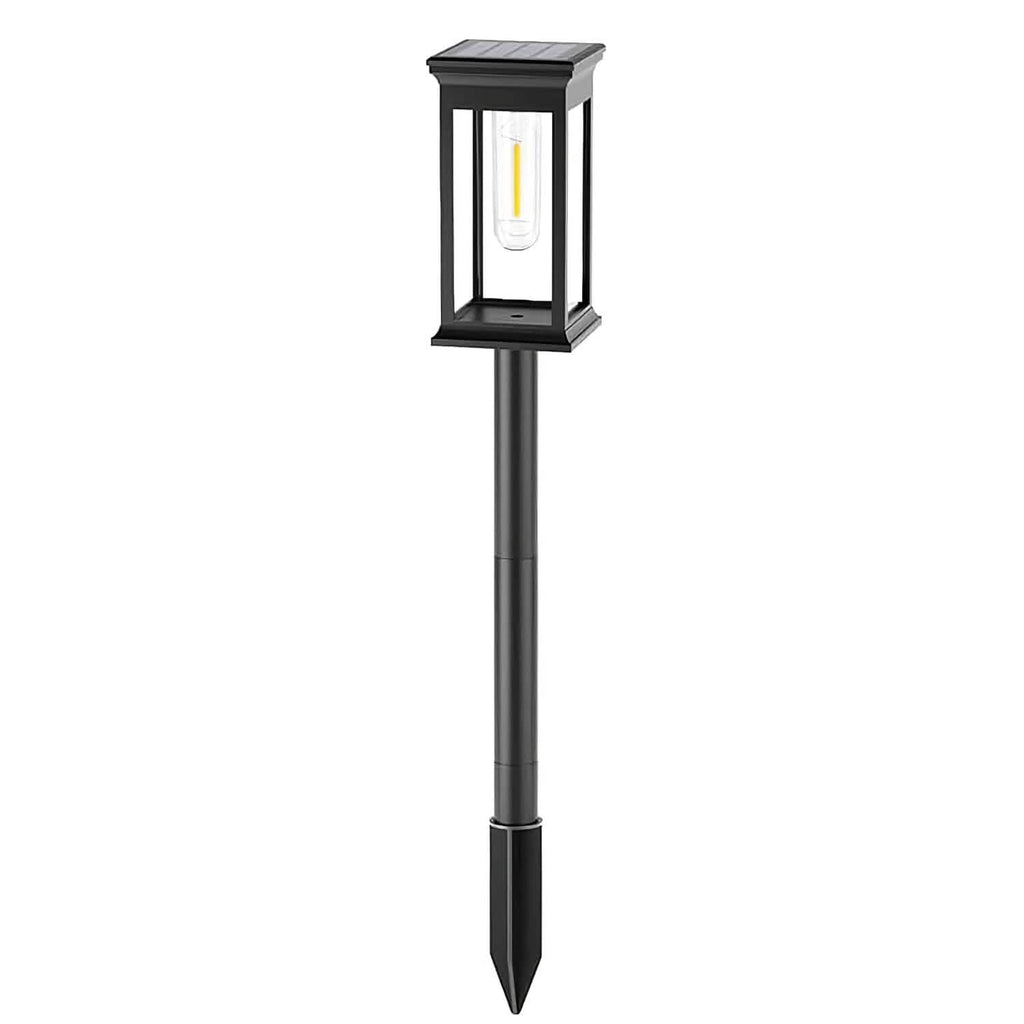 Lot de 6 : piquet solaire étanche IP65 avec allumage/extinction automatique