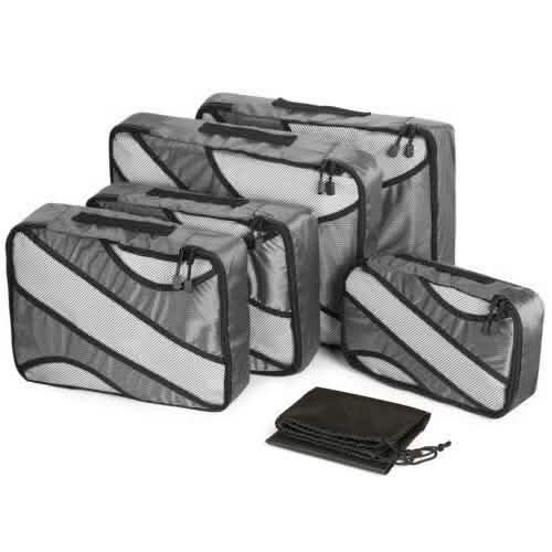 Lot de 6 : Ensemble de sacs de rangement pour valise de voyage