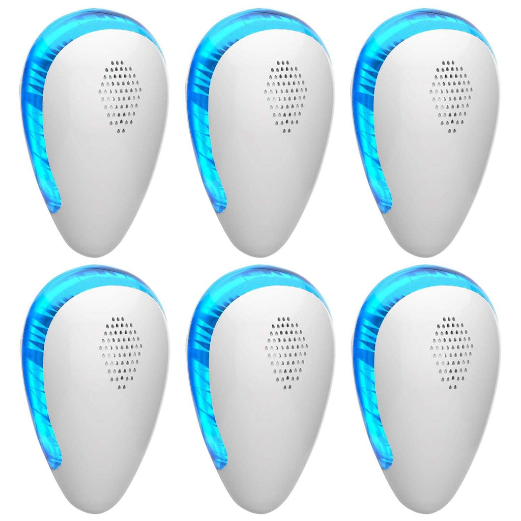 6-Pack: Ultrasonic Pest Repeller Indoor Plug in Bug Repellent
