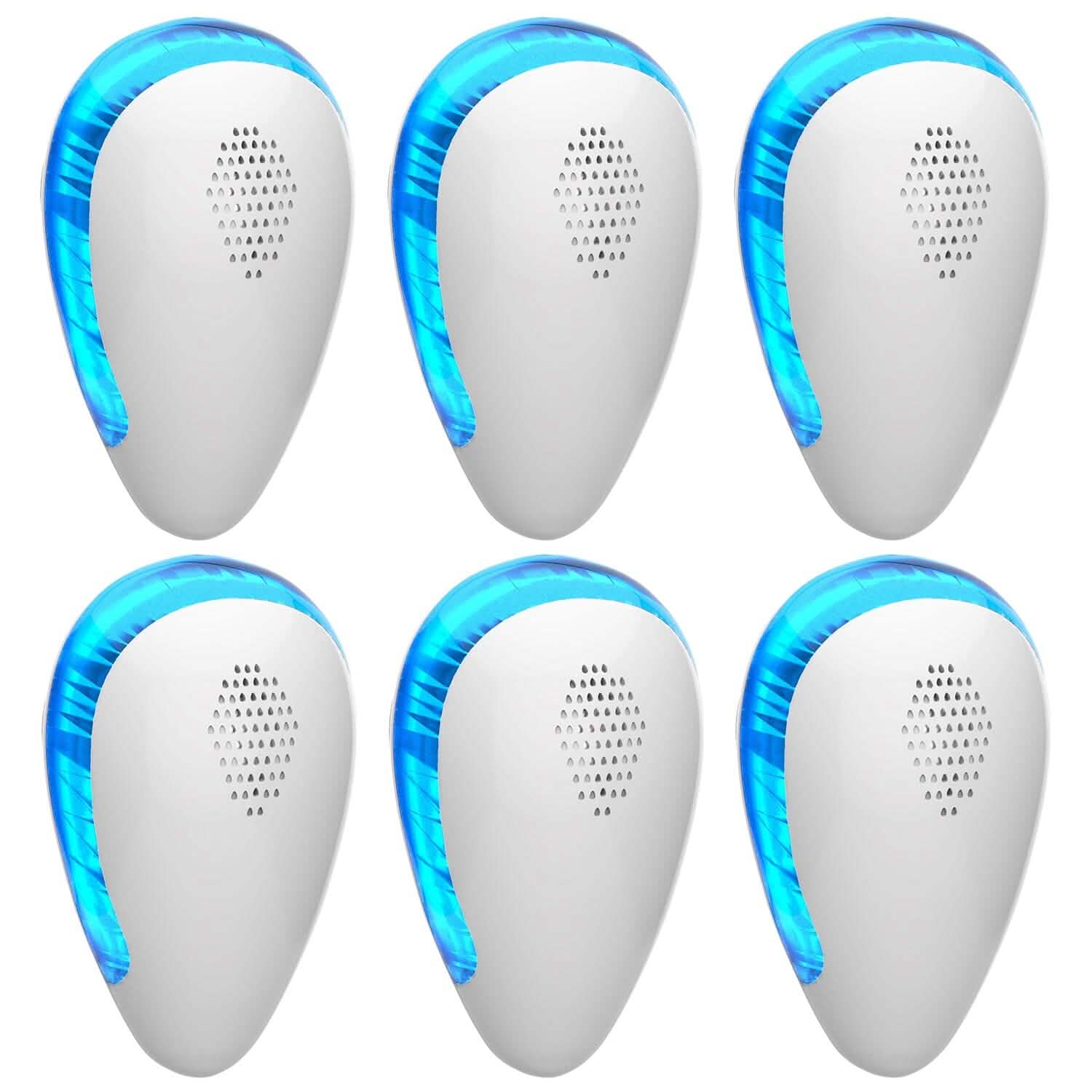 6-Pack: Ultrasonic Pest Repeller Indoor Plug in Bug Repellent