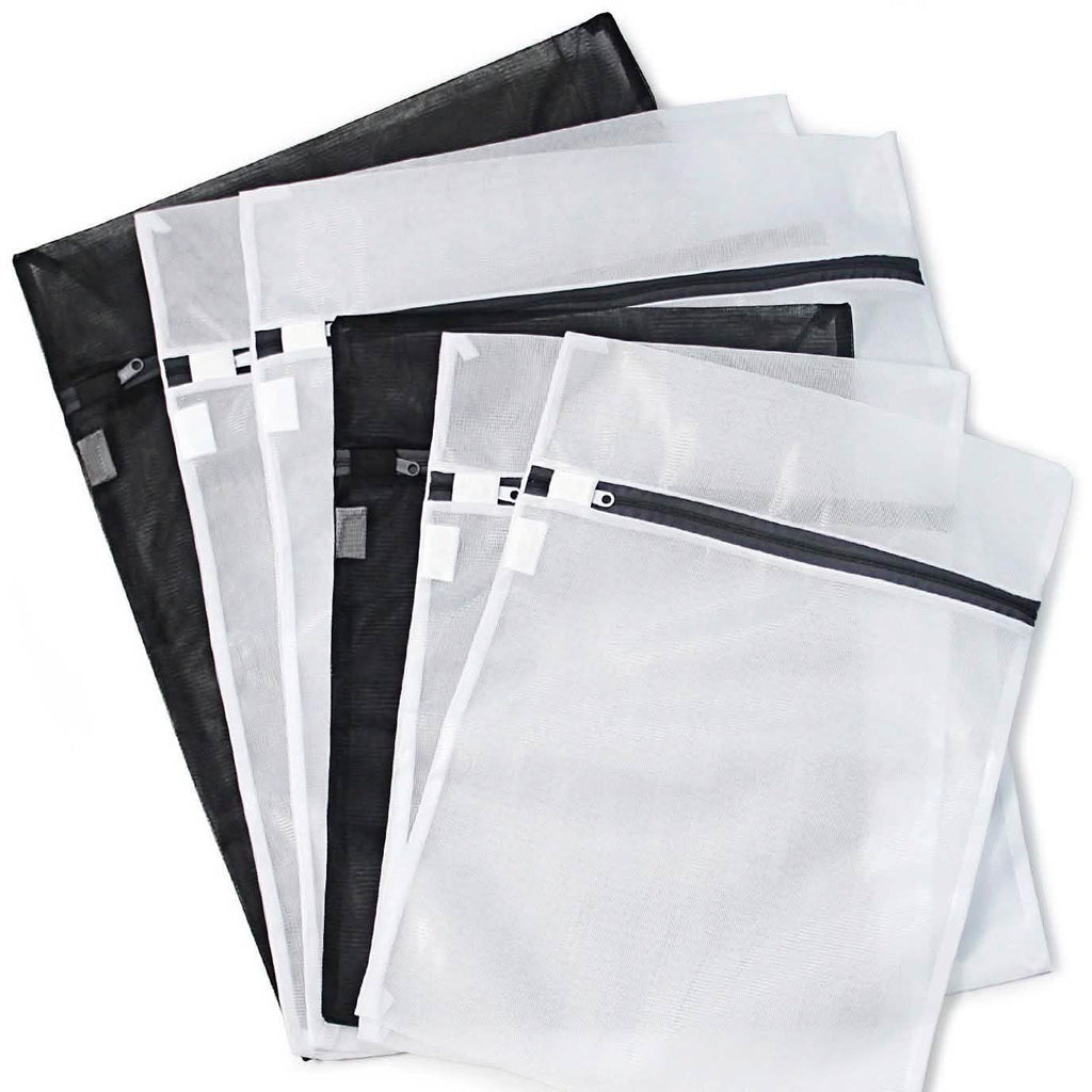 6-Pack: Zipped Wash Bag Net