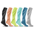 Lot de 6 paires : Chaussettes de compression légères DCF Elite