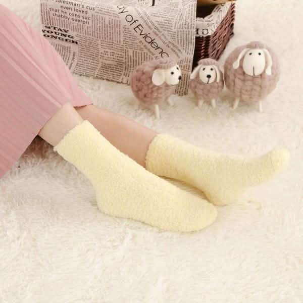 6 paires : chaussettes chaudes Sinter pour femme