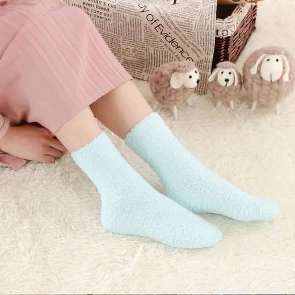 6 paires : chaussettes chaudes Sinter pour femme
