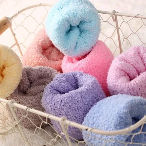 6 paires : chaussettes chaudes Sinter pour femme
