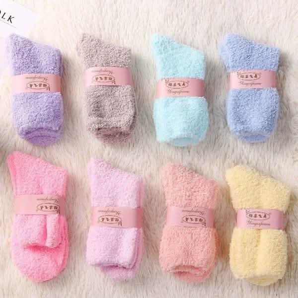 6 paires : chaussettes chaudes Sinter pour femme