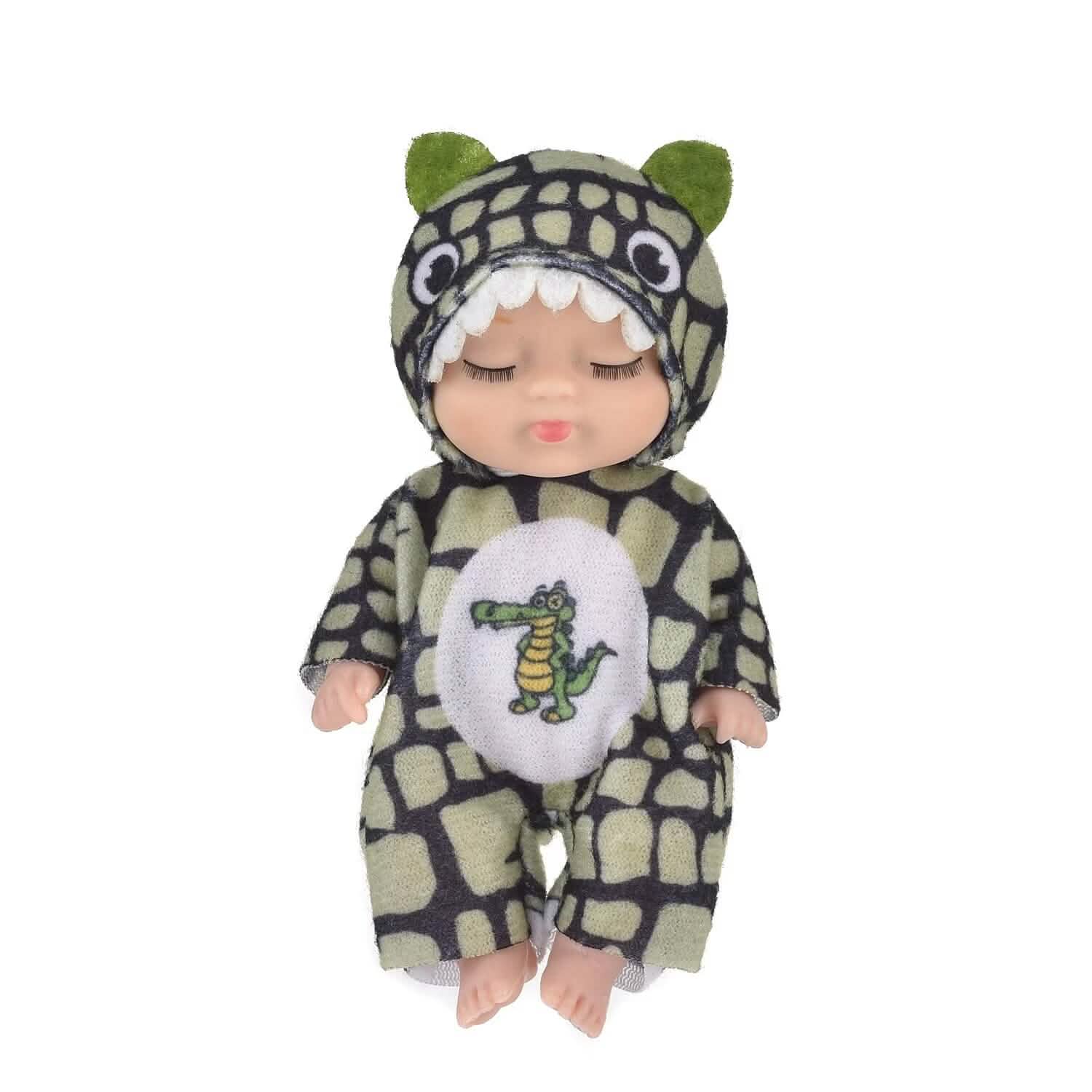 6-Piece Set: Sleeping Doll Princess Girl Toy Gift Box Cute Variety Costume Shape Doll