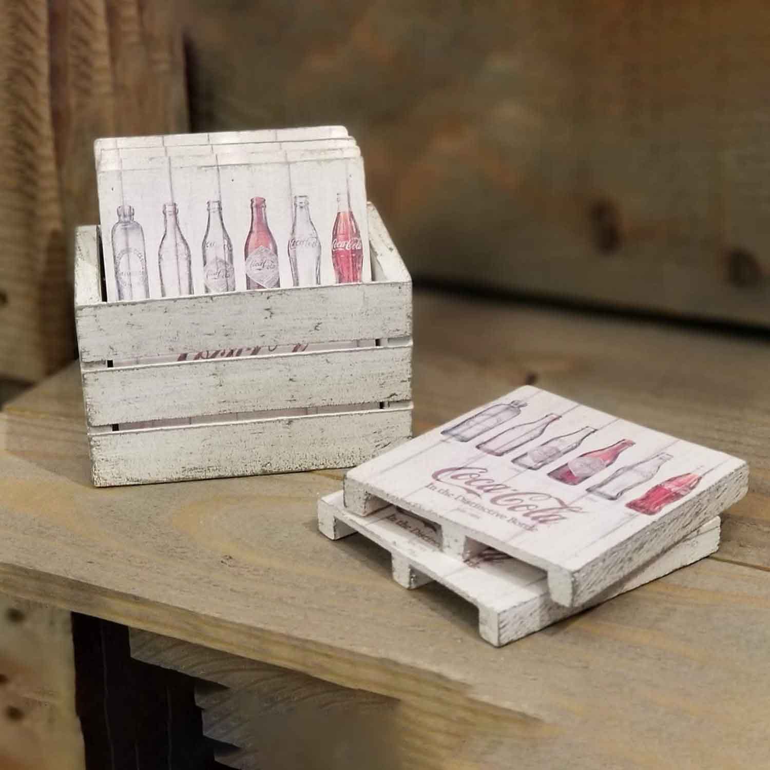 6-Piece Set: Sunbelt Gifts Coca-Cola Contour Evoluton Bottle