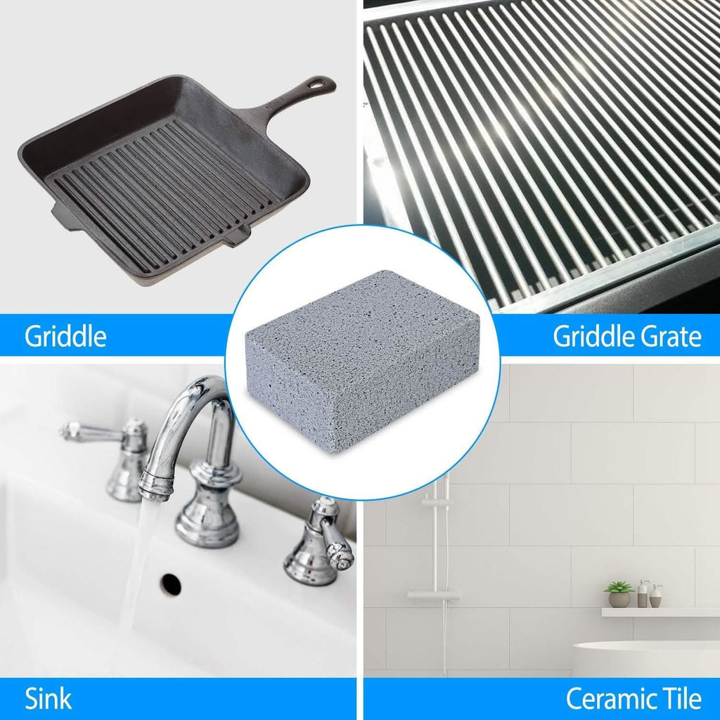 Lot de 6 : Briques de nettoyage pour gril/plancha