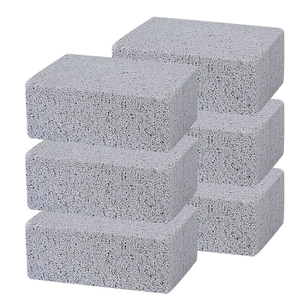 Lot de 6 : Briques de nettoyage pour gril/plancha