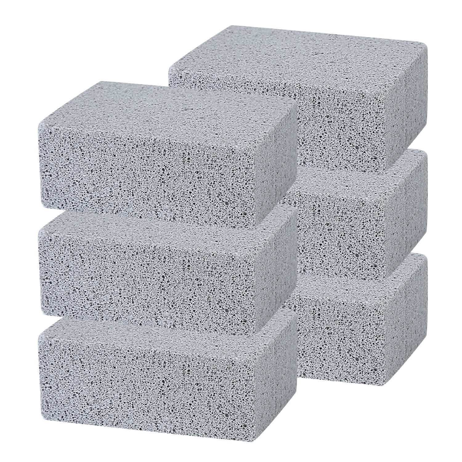Lot de 6 : Briques de nettoyage pour gril/plancha