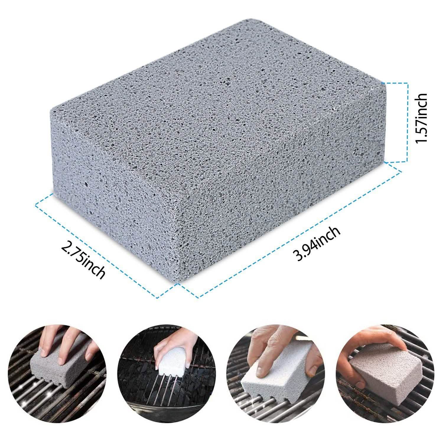 Lot de 6 : Briques de nettoyage pour gril/plancha