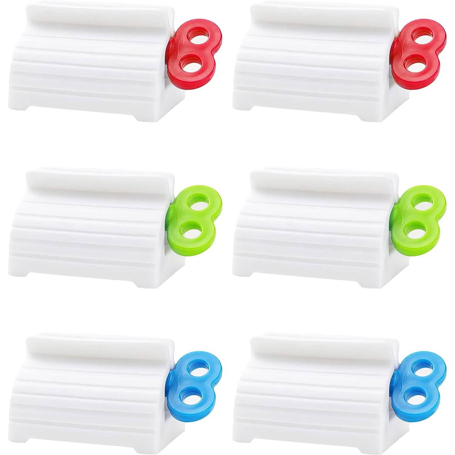 6-Pieces: Multi-Purpose Toothpaste Dispenser