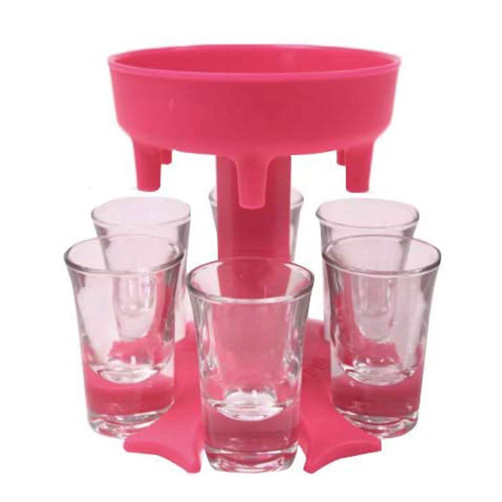 Distributeur et support de 6 verres à shot