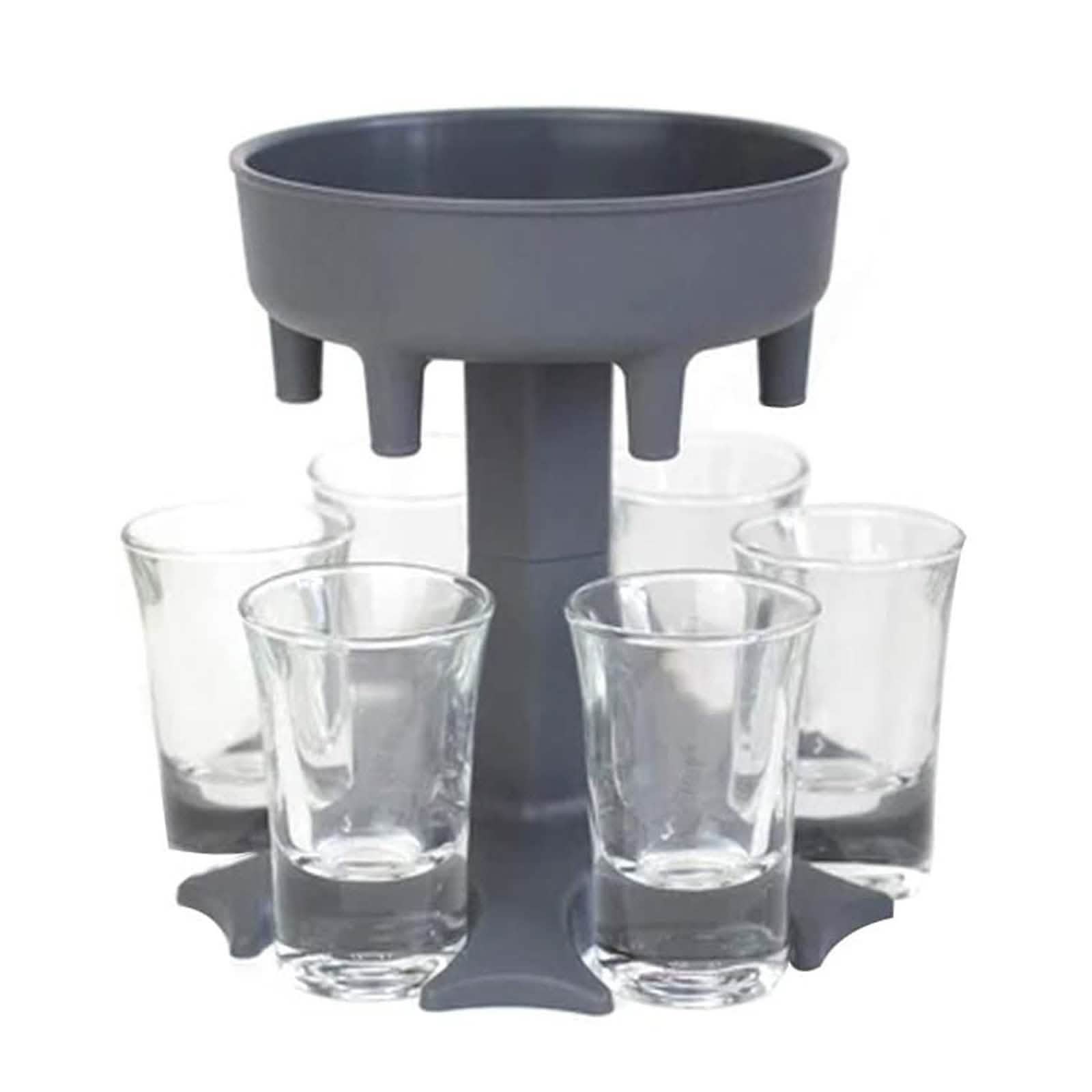 Distributeur et support de 6 verres à shot