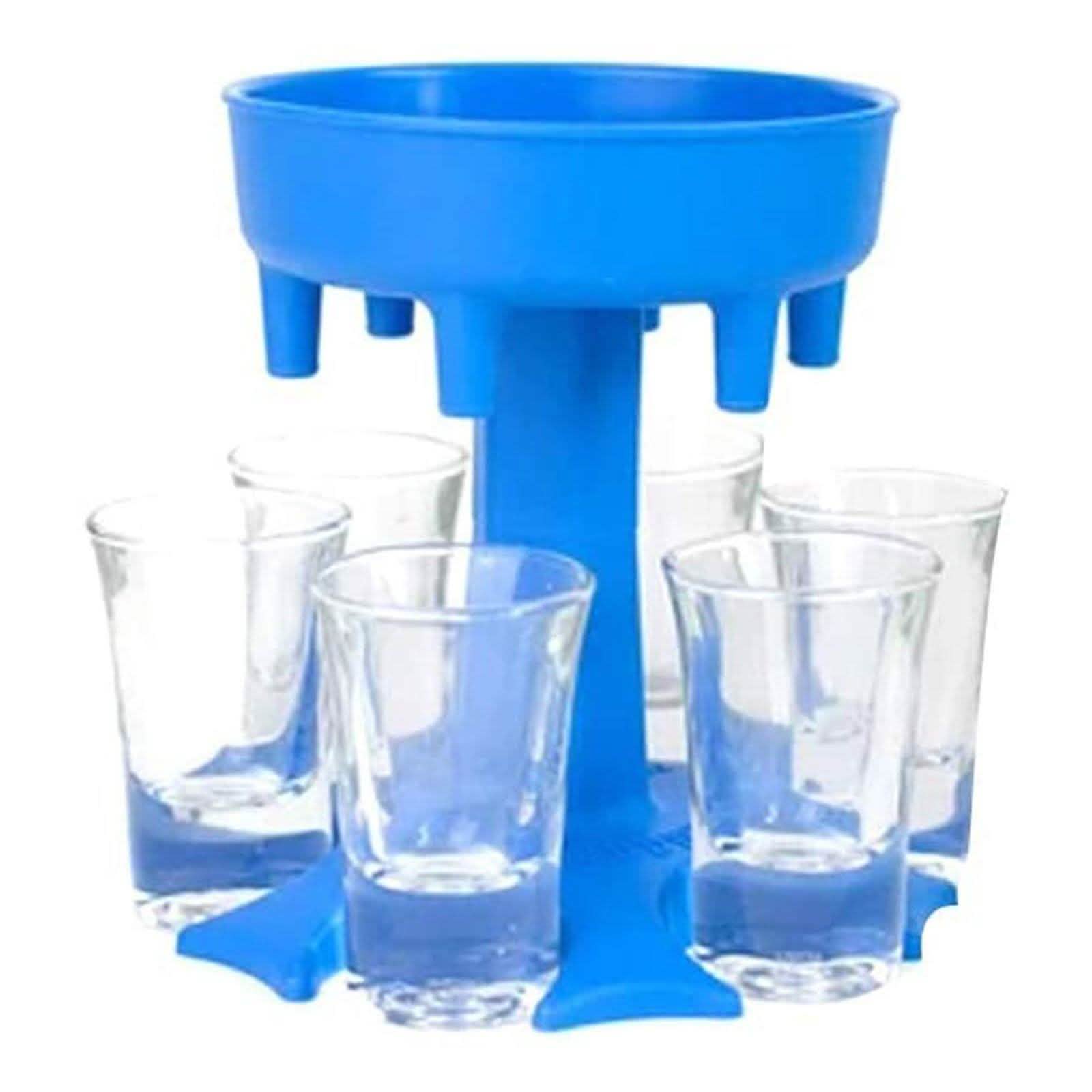Distributeur et support de 6 verres à shot